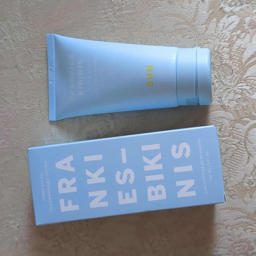 Frankie's Bikinis tan enhancing lotion